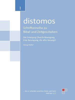 cover image of Die Emerging Church-Bewegung--Eine Bewegung, die alles bewegt!